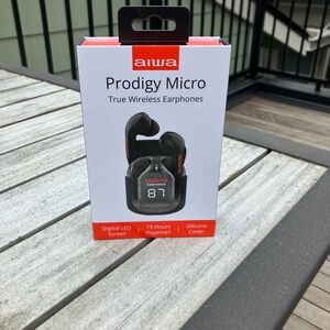 Aiwa Prodigy Micro True Wireless Earphones (Black)